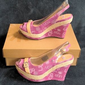 UGG Wedge Sandals Size 8 ** NWT**